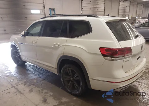2021 Volkswagen Atlas 3.6L V6 Se W/Technology R-Line z USA, uszkodzony, nr VIN 1V2RR2CA1MC610246